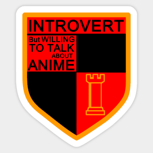 Introvert (Hellsing Ver.) Sticker